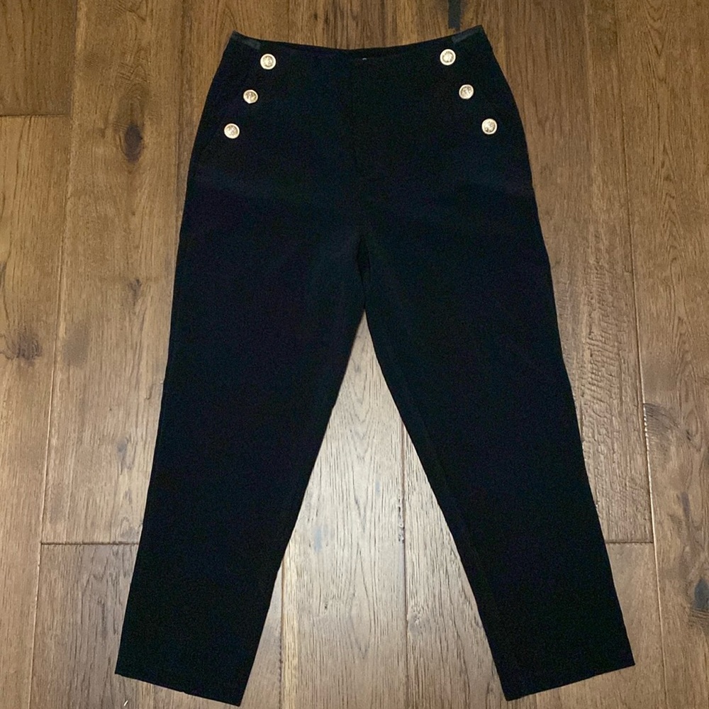 Lulumary black dress pants. Ankle length.